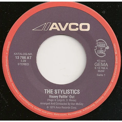 The Stylistics - Heavy Fallin' Out