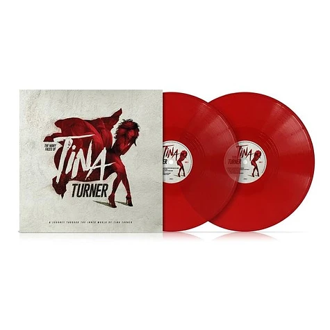 V.A. - The Many Faces Of Tina Turner Transparent Red Vinyl Edition