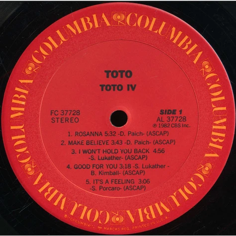 Toto - Toto IV