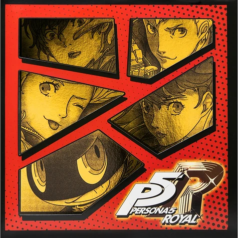 Atlus Sound Team - OST Persona 5 Royal Red / Black & Gold Nugget Vinyl Edition