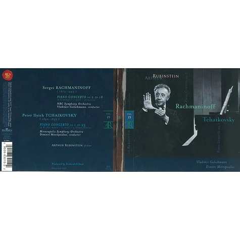 Sergei Vasilyevich Rachmaninoff / Pyotr Ilyich Tchaikovsky, Arthur Rubinstein - Piano Concerto No.2, Op.18 / Piano Concerto No.1, Op.23