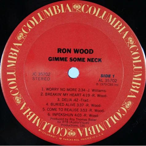 Ron Wood - Gimme Some Neck