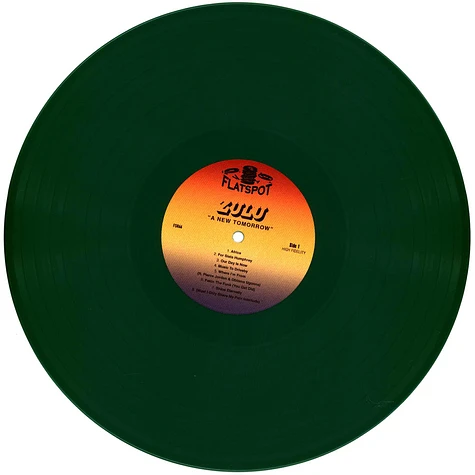 Zulu - A New Tomorrow Canary Yellow Vinyl Edition