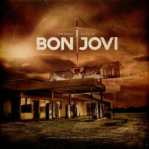 V.A. - The Many Faces Of Bon Jovi Transparent Marble Vinyl Edition