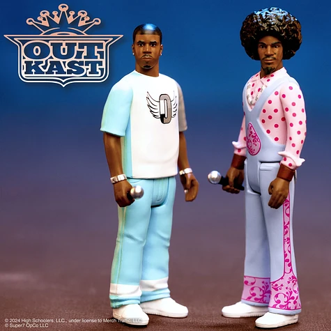 OutKast - OutKast (Big Boi & Dre Present) 2-Pack - ReAction Figures