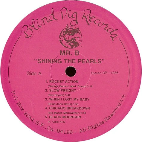 Mr. B - Shining The Pearls