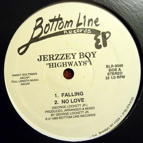 Jerzzey Boy - Highways