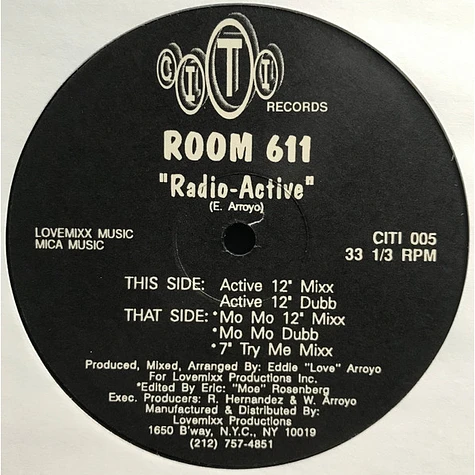 Room 611 - Radio-Active