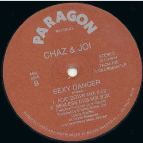 Chaz & Joi - Sexy Dancer