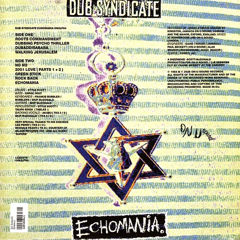 Dub Syndicate - Echomania