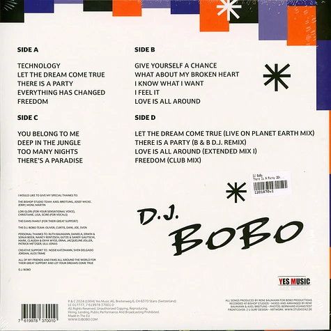 DJ BoBo - There Is A Party 30th Anniversary Edition