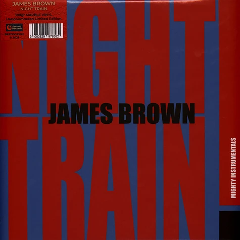 James Brown - Night Train! Mighty Instrumentals Red Marble Vinyl Edition