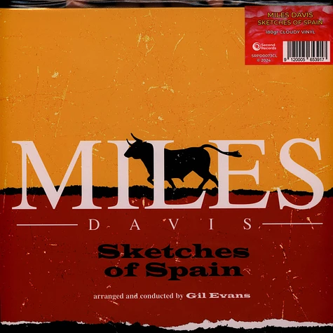 Miles Davis - Sketches Of Spain Red Cloudy Vinyl Edition