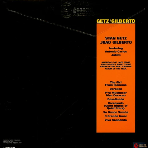 Joao Gilberto - Getz / Gilberto Grey Marble Vinyl Edition