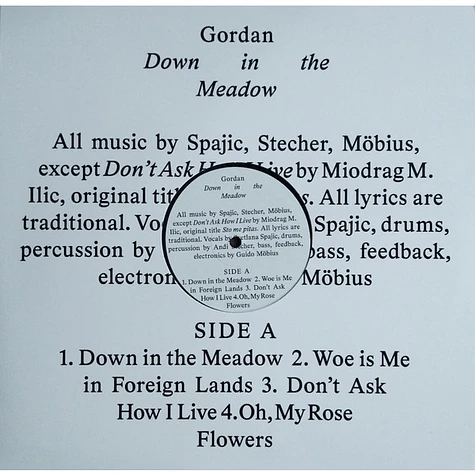 Gordan - Down In The Meadow