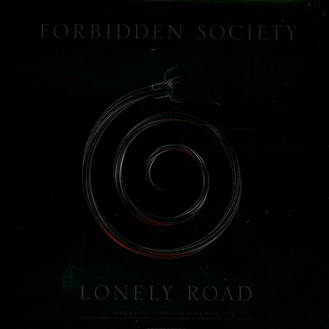 Forbidden Society - Lonely Road Red Marbled Vinyl Edition