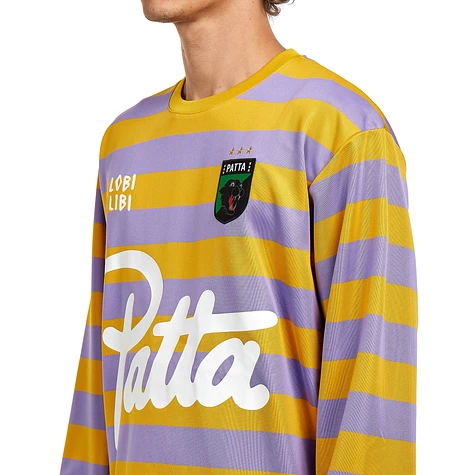 Patta - Striped Longsleeve Football Jersey
