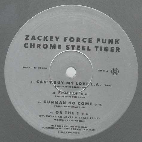 Zackey Force Funk - Chrome Steel Tiger