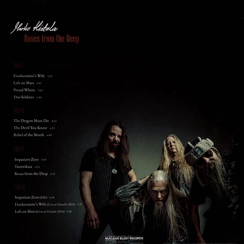 Marko Hietala - Roses From The Deep Oxblood Vinyl Edition