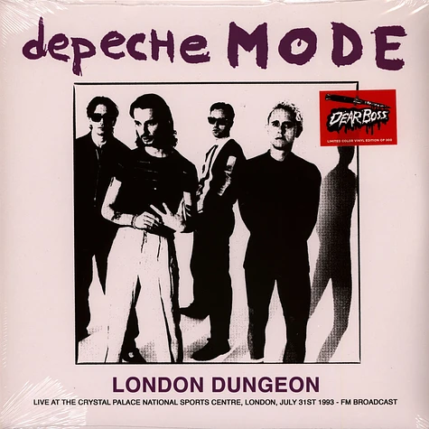 Depeche Mode - London Dungeon: Live At The Crystal Palace National Sports Centre London 1993 Purple Vinyl Edition