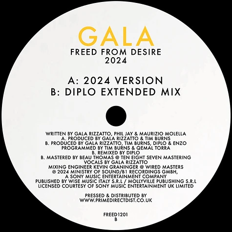 Gala - Freed From Desire - 2024