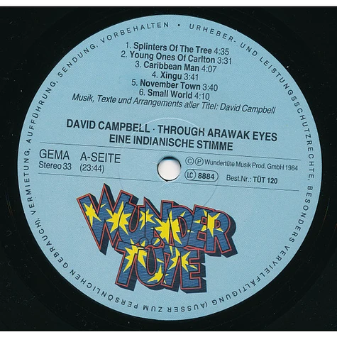 David Campbell - Through Arawak Eyes - Eine Indianische Stimme