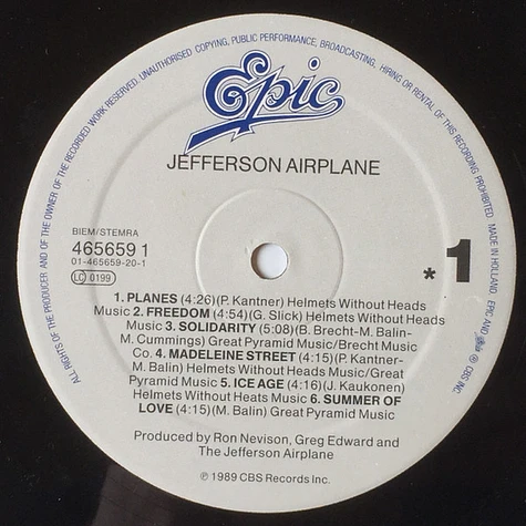 Jefferson Airplane - Jefferson Airplane