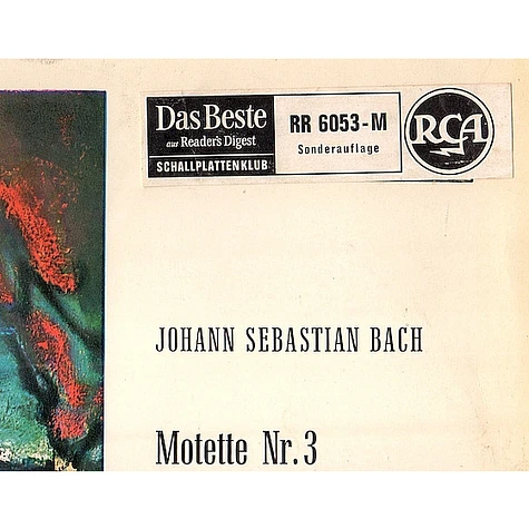 Johann Sebastian Bach, The Robert Shaw Chorale, RCA Victor Symphony Orchestra, Robert Shaw - Motette Nr. 3 Jesu, Meine Freude BWV 227 / Kantate Nr. 4 Christ Lag In Todesbanden BWV 4