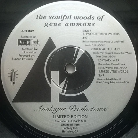 Gene Ammons - The Soulful Moods Of Gene Ammons