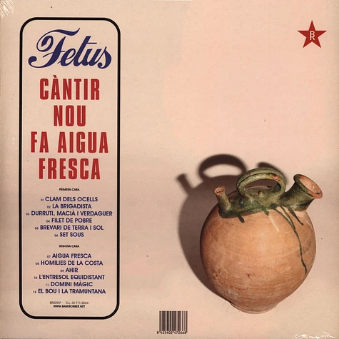 Fetus - Cantir Nou Fa Aigua Fresca