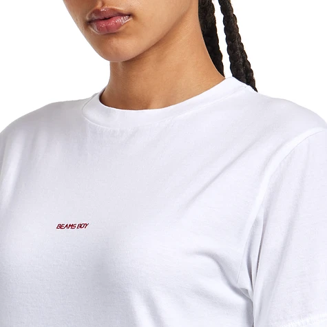 Beams Boy - Boy Embroidered Crew Short Sleeve T-Shirt