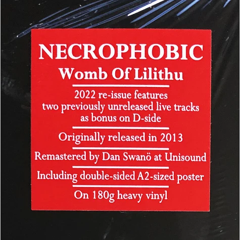 Necrophobic - Womb Of Lilithu