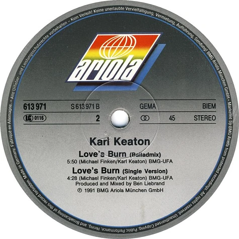 Karl Keaton - Love's Burn