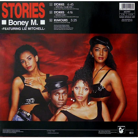 Boney M. Featuring Liz Mitchell - Stories