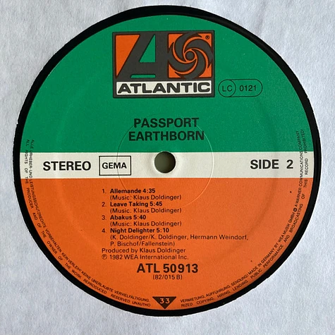 Passport - Earthborn