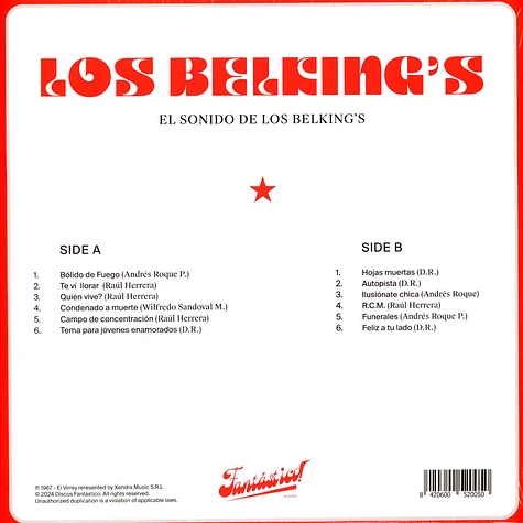 Los Belking's - El Sonido De Los Belking's