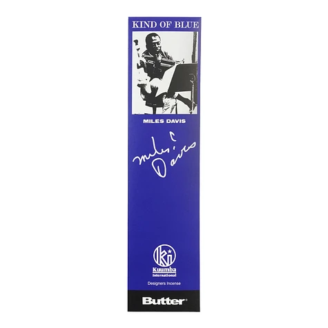 Butter Goods x Miles Davis - Kind Of Blue Kuumba Incense