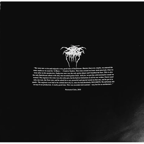 Darkthrone - Under A Funeral Moon