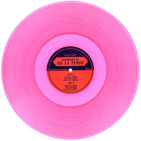 Yo La Tengo - OST Old Joy Transparent Pink Vinyl Edition