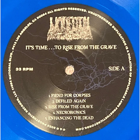 Undeath - It's Time...To Rise From The Grave