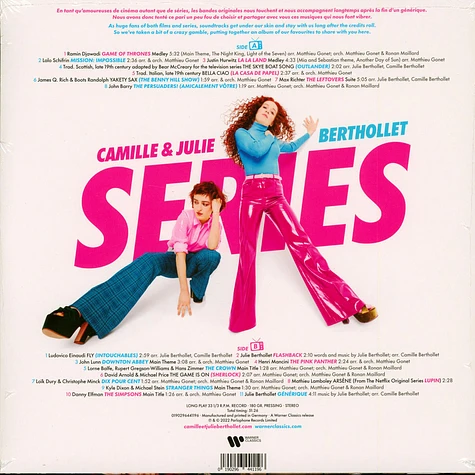 Camille & Julie Berthollet - Series