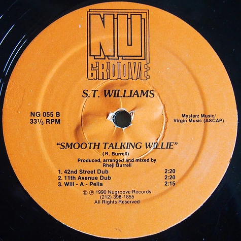 S.T. Williams - Smooth Talking Willie