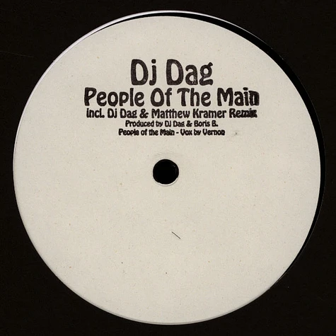 DJ Dag - People Of The Main