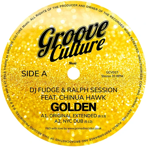 DJ Fudge, Ralph Session Feat. Chinua Hawk - Golden