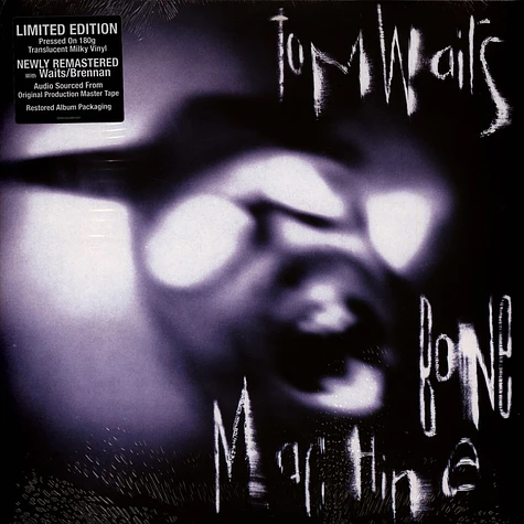 Tom Waits - Bone Machine Translucent Milk Vinyl Edition