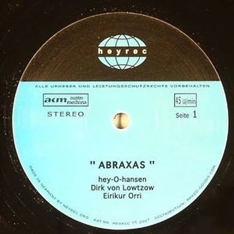 Hey-O-Hansen - Abraxas