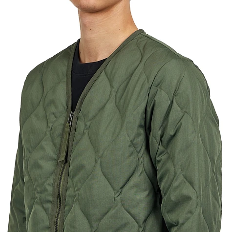 TAION - Military W-Zip V Neck Down Jacket