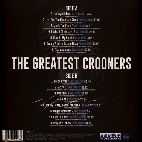 V.A. - The Greatest Crooners