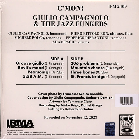 Giulio Campagnolo & The Jazz Funkers - C'mon!