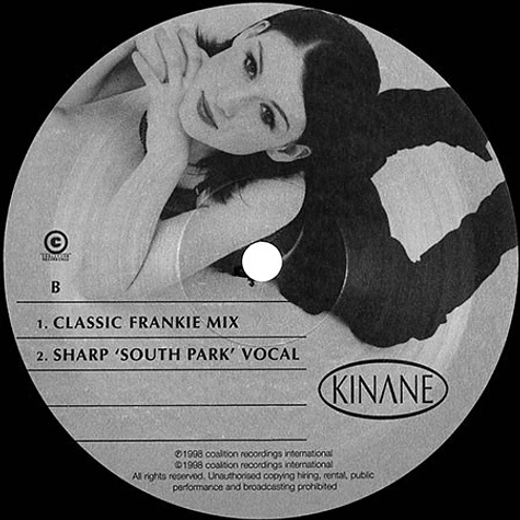 Kinane - So Fine (Lisa Marie Experience / Frankie Knuckles / Sharp Mixes)